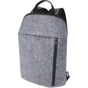 Felta Khlrucksack aus GRS-recyceltem Filz 7 L, mittelgrau