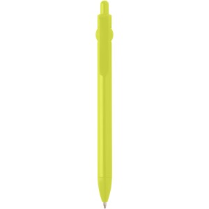Fidget recycled plastic ballpoint pen (black ink), Lime gree <font size=1>[ENG]</font>
