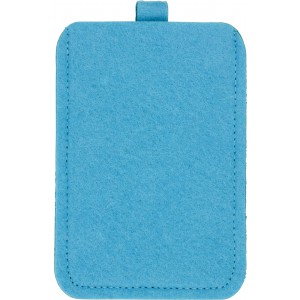 Handyhalter 'ColorLine' aus Filz, Hellblau