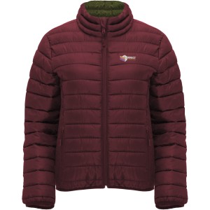 Finland women's insulated jacket, Garnet (Jackets)