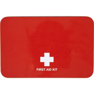 Metal tin first aid kit Hassim, red (Healthcare items)