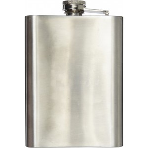 Stainless steel hip flask Benedict, silver (Flasks)