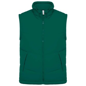 FLEECE LINED BODYWARMER, Dark Green (Vests)