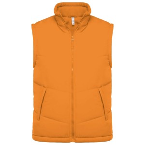 FLEECE LINED BODYWARMER, Orange (Vests)