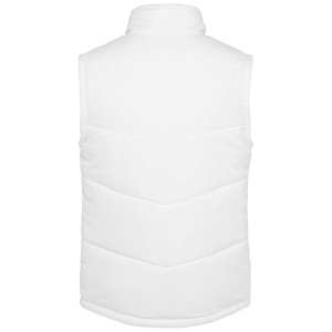 FLEECE LINED BODYWARMER, White (Vests)