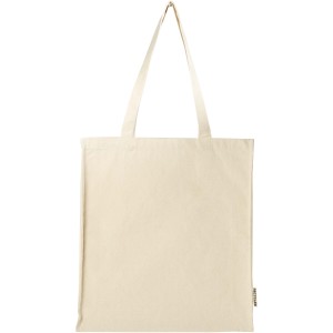 Florida 270 g/m2 GRS recycled gusset tote bag 14L, Natural (Shopping bags)