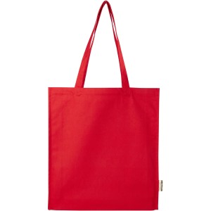 Florida 270 g/m2 GRS recycled gusset tote bag 14L, Red (Shopping bags)