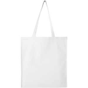 Florida 270 g/m2 GRS recycled gusset tote bag 14L, White (Shopping bags)