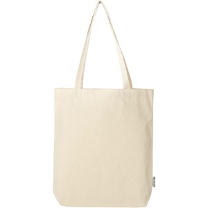 Florida 270 g/m2 GRS recycled tote bag 10L, Natural (Shopping bags)