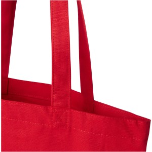 Florida 270 g/m2 GRS recycled tote bag 10L, Red (Shopping bags)