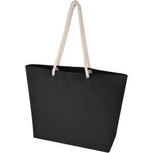 Florida 270 g/m2 GRS recycled beach tote bag 18L, Solid blac <font size=1>[ENG]</font>