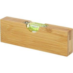 Flush Wasserwaage aus Bambus mit Flaschenffner, natur