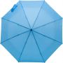 Polyester (170T) umbrella, Light blue