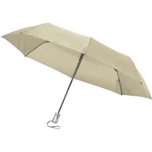 Polyester (190T) umbrella Romilly, khaki (Foldable umbrellas)