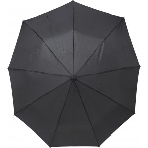 Pongee (190T) umbrella Maria, black (Foldable umbrellas)