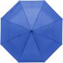 Pongee (190T) umbrella Zachary, cobalt blue