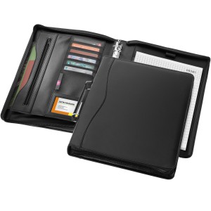 Briefcase A4 portfolio, solid black (Folders)