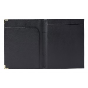 PU folder Gia, black (Folders)