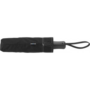 Pongee (190T) umbrella Kayson, black (Foldable umbrellas)