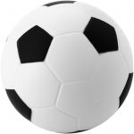 Football stress reliever, White, solid black (10209900)