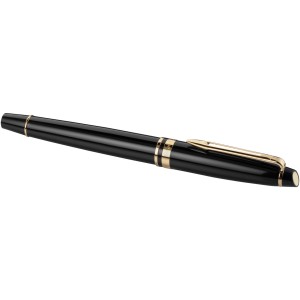 Expert rollerball pen, solid black,Gold (Fountain-pen, rollerball)