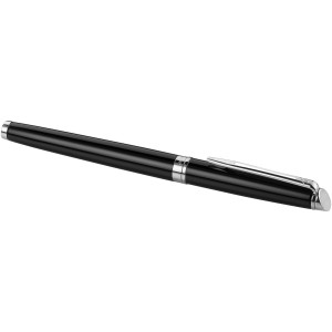 Hmisph?re elegant and lacquered rollerball pen, solid black (Fountain-pen, rollerball)