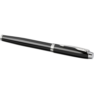 IM professional rollerball pen, solid black,Chrome (Fountain-pen, rollerball)