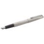Waterman stainless steel fountain pen, silver