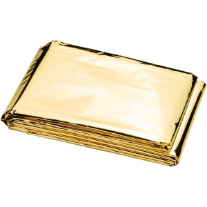 Frederik Notfalldecke mit 2 Funktionen, silber, gold