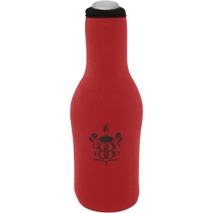 Fris recycled neoprene bottle sleeve holder, Red (Cooler bags)