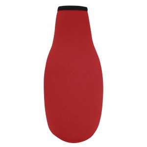 Fris recycled neoprene bottle sleeve holder, Red (Cooler bags)