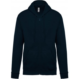 FULL ZIP HOODED SWEATSHIRT, Navy (Pullovers)