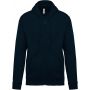 FULL ZIP HOODED SWEATSHIRT, Navy