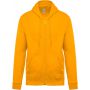 FULL ZIP HOODED SWEATSHIRT, Yellow