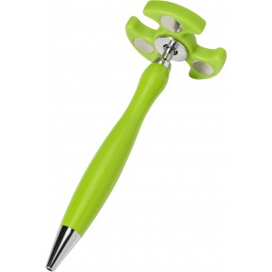ABS Spinner pen, lime (Funny pen)