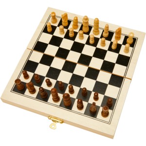King wooden chess set, Natural (Games)