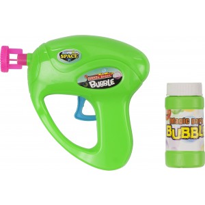 Plastic bubble gun Hallie, light green (Games)