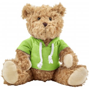 Plush teddy bear Monty, green (Games)