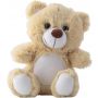 RPET Plush toy bear Samuel, brown