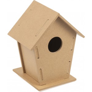 MDF birdhouse kit Taylor, brown (Gardening)