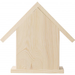 Wooden birdhouse kit Wesley, brown (Gardening)