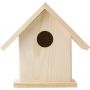 Wooden birdhouse kit Wesley, brown
