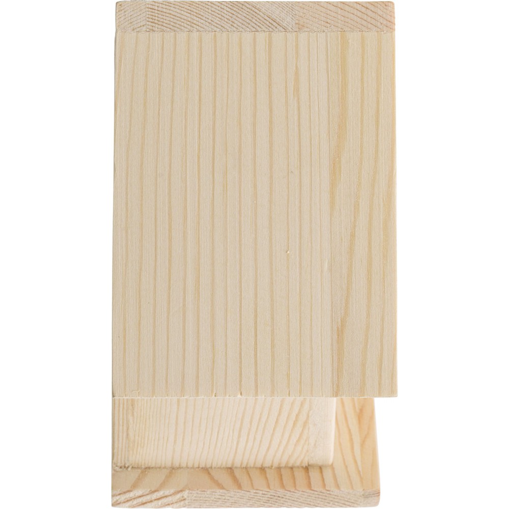 Vogelhaus mit Malset Wesley, Braun (Gartenarbeit)