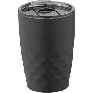 Geo 350 ml copper vacuum insulated tumbler, solid black (Glasses)