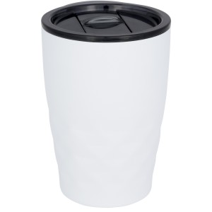 Geo 350 ml copper vacuum insulated tumbler, White (Glasses)