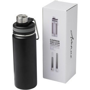 Gessi 590 ml Kupfer-Vakuum Isolierflasche, schwarz