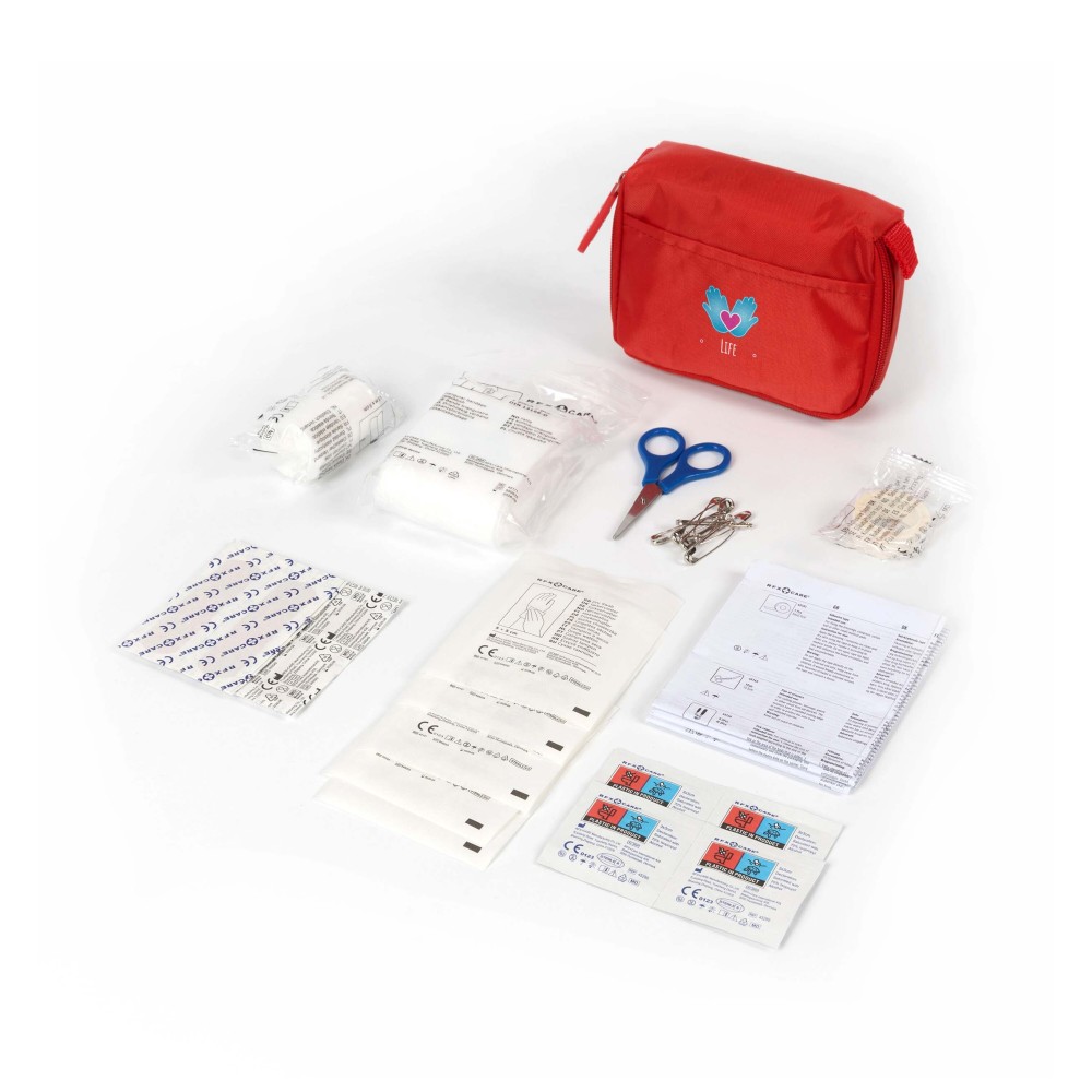 Basic 31-piece First Aid kit, Red (Gesundheitswesen)