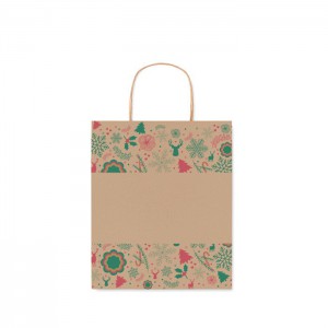 Gift paper bag small, Beige (Pouches, paper bags, carriers)