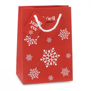 Gift paper bag small, Red (Pouches, paper bags, carriers)