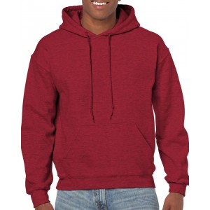 HEAVY BLEND<sup>™</sup> ADULT HOODED SWEATSHIRT, Antique Cherry Red <font size=1>[ENG]</font>
